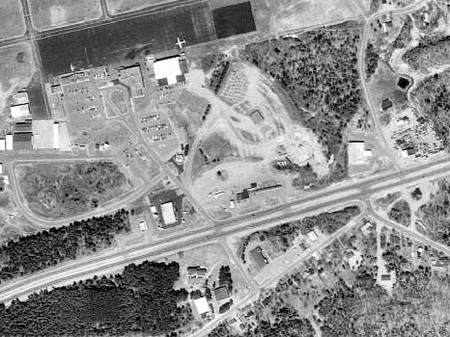 Airport Drive-In Theatre - Aerial - Photo From Terraserver